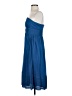 J.Crew 100% Silk Blue Cocktail Dress Size 4 - photo 5
