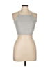 PrettyLittleThing Silver Tank Top Size 10 - photo 1