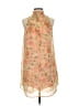 Sienna Sky 100% Polyester Orange Tan Cocktail Dress Size XS - photo 1