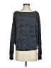 Sundry Camo Blue Pullover Sweater Size Sm (1) - photo 1