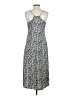 Open Edit 100% Polyester Stripes Silver Casual Dress Size S - photo 2