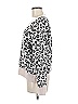 Cupcakes & Cashmere Animal Print Silver Pullover Sweater Size M - photo 5