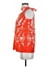 CAbi 100% Polyester Orange Sleeveless Blouse Size XS - photo 5