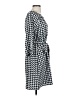 Mud Pie 100% Polyester Polka Dots Black Casual Dress Size S - photo 4