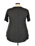 Torrid Gray Short Sleeve Top Size 3X Plus (3) - photo 2