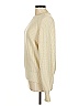 Callahan 100% Acrylic Solid Ivory Pullover Sweater Size M - photo 5
