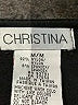 Christina Black Long Sleeve Blouse Size M - photo 7