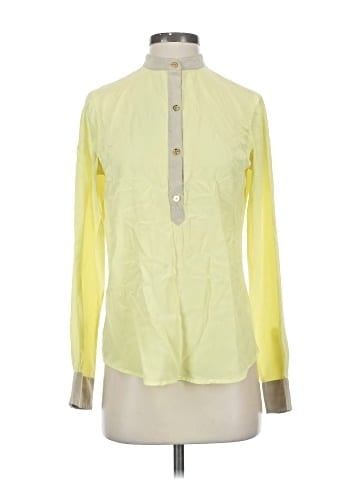 C. Wonder Long Sleeve Silk Top (view 1)