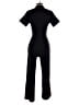 Meg Shop Solid Black Jumpsuit Size S - photo 2