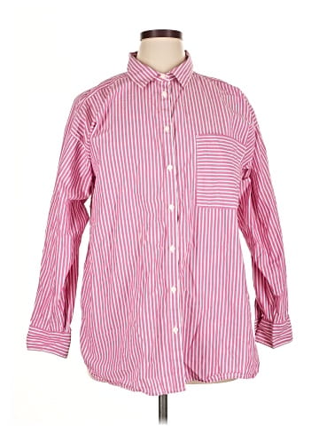 Ann Taylor LOFT Long Sleeve Button-Down Shirt (view 1)