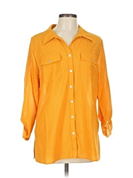 Kim Rogers 3/4 Sleeve Button Down Shirt