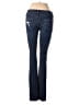 Bullhead Black Hearts Blue Jeans Size 3 - photo 2