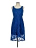 Spense Blue Cocktail Dress Size M (petite) - photo 1