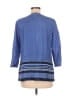 Anne Klein 100% Polyester Blue 3/4 Sleeve Blouse Size M (petite) - photo 2