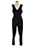 Cupcakes & Cashmere Solid Black Jumpsuit Size 8 - photo 1