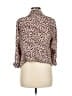 Torrid Animal Print Leopard Print Pink Tan Jacket Size Med Plus (00) - photo 2