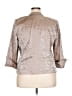 David's Bridal Metallic Silver Jacket Size 20 - photo 2