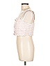 INA 100% Polyester Ivory Sleeveless Blouse Size L - photo 5