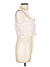 INA 100% Polyester Ivory Sleeveless Blouse Size L - photo 4