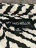My Michelle Chevron-herringbone Silver Long Sleeve Blouse Size M - photo 7