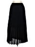 Max Studio 100% Polyester Solid Black Formal Skirt Size L (estimated) - photo 1