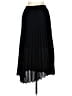 Max Studio 100% Polyester Solid Black Formal Skirt Size L (estimated) - photo 2