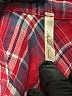 Michael Farrell 100% Cotton Plaid Red Long Sleeve Button-Down Shirt Size S - photo 7