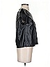 Dolce Cabo Metallic Black Short Sleeve Blouse Size S - photo 4