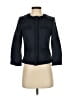 MICHAEL Michael Kors 100% Linen Black Blue Jacket Size 2 - photo 1