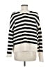Express Stripes Ivory Pullover Sweater Size M - photo 2