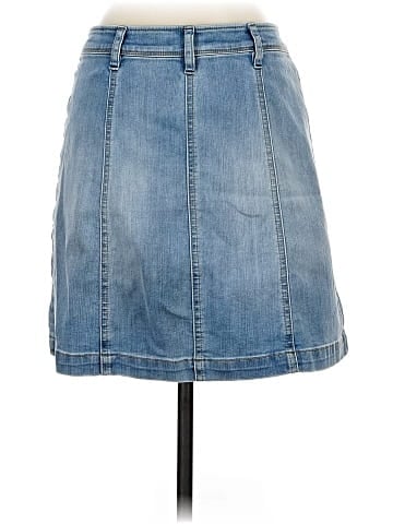 New York & Company Denim Skirt (view 2)