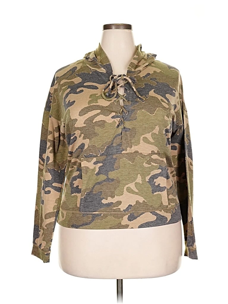 Pre-owned Bke Pullover Hoodie In Green