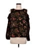 Lauren Conrad 100% Polyester Black 3/4 Sleeve Blouse Size M - photo 1