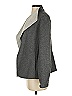 Talbots Chevron-herringbone Gray Wool Coat Size S - photo 5