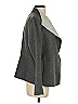 Talbots Chevron-herringbone Gray Wool Coat Size S - photo 4