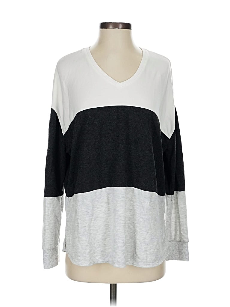 Pre-owned Matty M Pullover Sweater In Gray