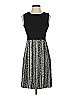 Milly Tweed Black Cocktail Dress Size 0 - photo 1
