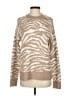 Christian Siriano New York Animal Print Tan Pullover Sweater Size S - photo 1