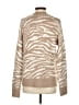 Christian Siriano New York Animal Print Tan Pullover Sweater Size S - photo 2