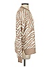 Christian Siriano New York Animal Print Tan Pullover Sweater Size S - photo 4
