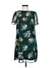 TOBI 100% Polyester Print Teal Casual Dress Size S - photo 1