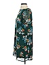 TOBI 100% Polyester Print Teal Casual Dress Size S - photo 5