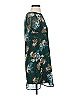 TOBI 100% Polyester Print Teal Casual Dress Size S - photo 4