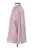 Unbranded Hearts Pink Long Sleeve Blouse Size L - photo 5