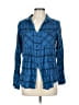 Caffé Marrakesh Blue Long Sleeve Blouse Size L - photo 1