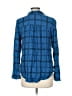 Caffé Marrakesh Blue Long Sleeve Blouse Size L - photo 2