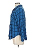 Caffé Marrakesh Blue Long Sleeve Blouse Size L - photo 5