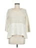 Knitted & Knotted Ivory Pullover Sweater Size M - photo 1