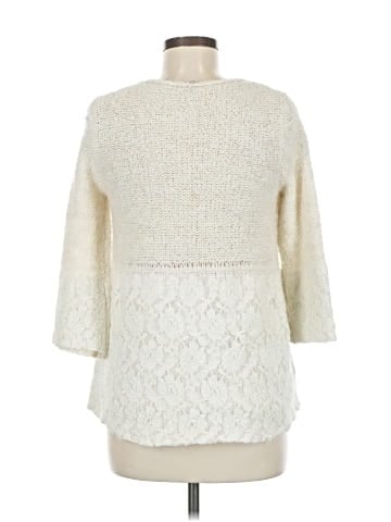 Knitted & Knotted Pullover Sweater (view 2)