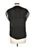 Love Stitch 100% Polyester Black Short Sleeve Blouse Size L - photo 2